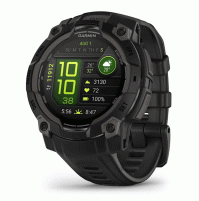 Instinct® 3 – 45 mm, AMOLED - Black with Charcoal Band - 010-02936-00 - Garmin